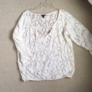 American Eagle netted top